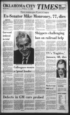 Oklahoma City Times (Oklahoma City, Okla.), Vol. 90, No. 307, Ed. 1 Wednesday, February 13, 1980