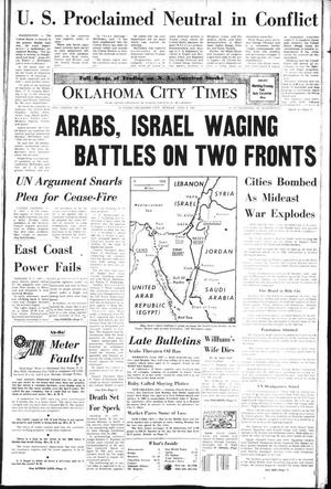 Oklahoma City Times (Oklahoma City, Okla.), Vol. 78, No. 91, Ed. 2 Monday, June 5, 1967