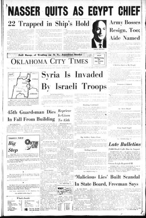 Oklahoma City Times (Oklahoma City, Okla.), Vol. 78, No. 95, Ed. 2 Friday, June 9, 1967