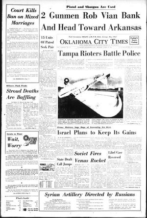 Oklahoma City Times (Oklahoma City, Okla.), Vol. 78, No. 97, Ed. 1 Monday, June 12, 1967