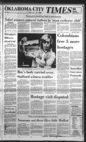 Oklahoma City Times (Oklahoma City, Okla.), Vol. 91, No. 8, Ed. 2 Friday, February 29, 1980