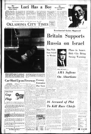 Oklahoma City Times (Oklahoma City, Okla.), Vol. 78, No. 105, Ed. 1 Wednesday, June 21, 1967
