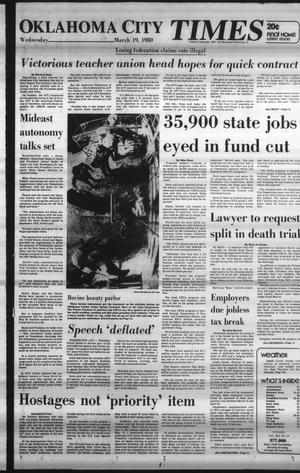 Oklahoma City Times (Oklahoma City, Okla.), Vol. 91, No. 24, Ed. 1 Wednesday, March 19, 1980