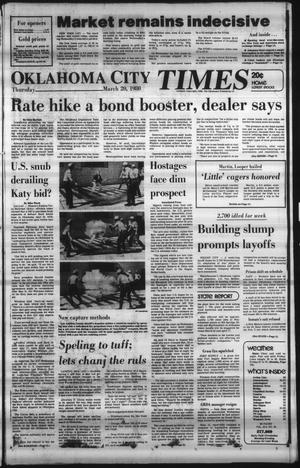Oklahoma City Times (Oklahoma City, Okla.), Vol. 91, No. 25, Ed. 2 Thursday, March 20, 1980