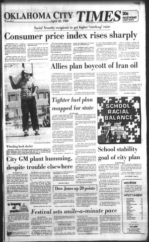 Oklahoma City Times (Oklahoma City, Okla.), Vol. 91, No. 53, Ed. 1 Tuesday, April 22, 1980
