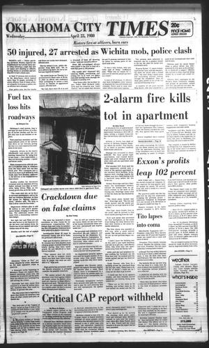Oklahoma City Times (Oklahoma City, Okla.), Vol. 91, No. 54, Ed. 1 Wednesday, April 23, 1980