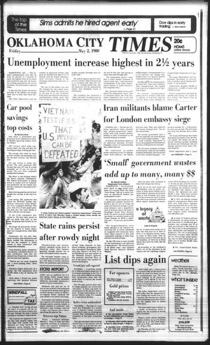 Oklahoma City Times (Oklahoma City, Okla.), Vol. 91, No. 62, Ed. 2 Friday, May 2, 1980