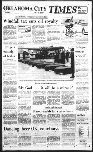 Oklahoma City Times (Oklahoma City, Okla.), Vol. 91, No. 65, Ed. 1 Tuesday, May 6, 1980