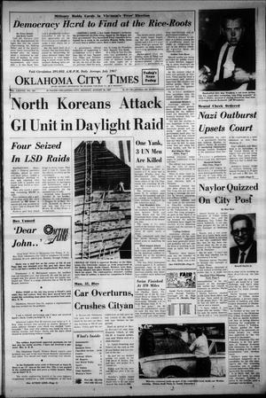 Oklahoma City Times (Oklahoma City, Okla.), Vol. 78, No. 163, Ed. 1 Monday, August 28, 1967