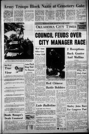 Oklahoma City Times (Oklahoma City, Okla.), Vol. 78, No. 164, Ed. 2 Tuesday, August 29, 1967