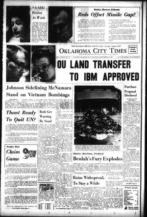 Oklahoma City Times (Oklahoma City, Okla.), Vol. 78, No. 178, Ed. 3 Thursday, September 14, 1967