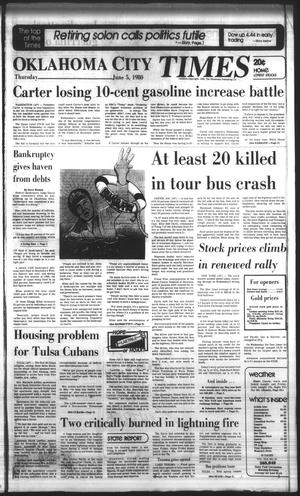 Oklahoma City Times (Oklahoma City, Okla.), Vol. 91, No. 91, Ed. 2 Thursday, June 5, 1980