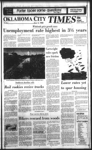 Oklahoma City Times (Oklahoma City, Okla.), Vol. 91, No. 92, Ed. 2 Friday, June 6, 1980