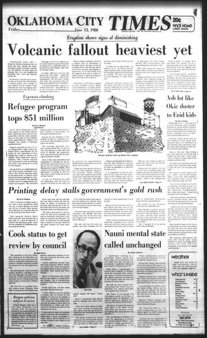Oklahoma City Times (Oklahoma City, Okla.), Vol. 91, No. 98, Ed. 1 Friday, June 13, 1980