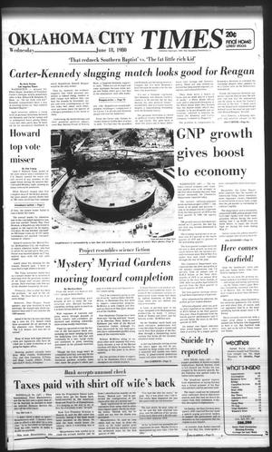 Oklahoma City Times (Oklahoma City, Okla.), Vol. 91, No. 102, Ed. 1 Wednesday, June 18, 1980