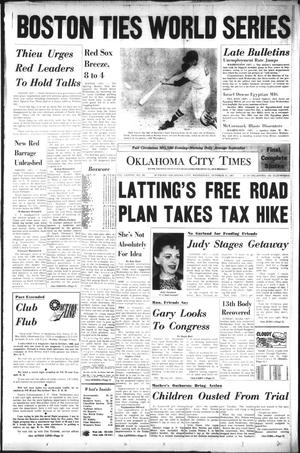 Oklahoma City Times (Oklahoma City, Okla.), Vol. 78, No. 201, Ed. 2 Wednesday, October 11, 1967
