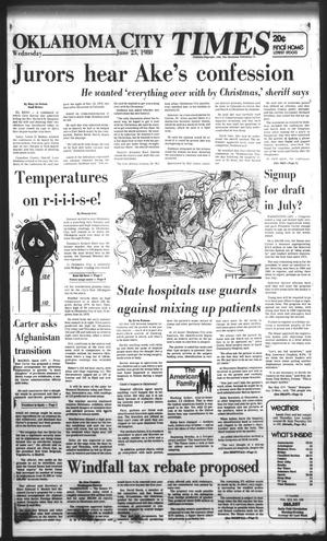 Oklahoma City Times (Oklahoma City, Okla.), Vol. 91, No. 108, Ed. 1 Wednesday, June 25, 1980