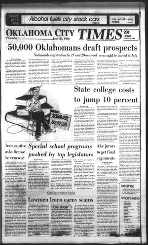 Oklahoma City Times (Oklahoma City, Okla.), Vol. 91, No. 109, Ed. 2 Thursday, June 26, 1980