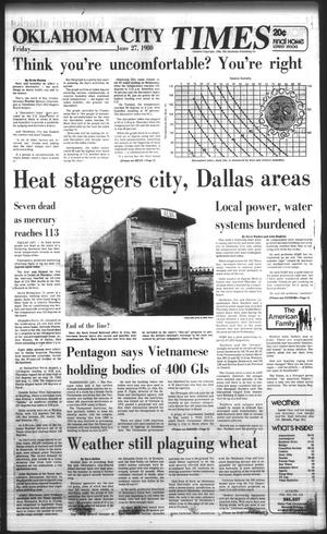 Oklahoma City Times (Oklahoma City, Okla.), Vol. 91, No. 110, Ed. 1 Friday, June 27, 1980