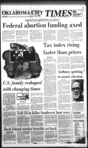 Oklahoma City Times (Oklahoma City, Okla.), Vol. 91, No. 112, Ed. 1 Monday, June 30, 1980