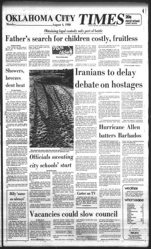 Oklahoma City Times (Oklahoma City, Okla.), Vol. 91, No. 142, Ed. 1 Monday, August 4, 1980