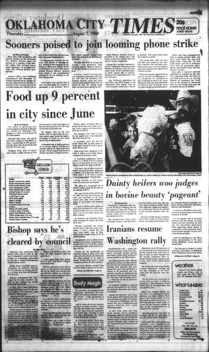 Oklahoma City Times (Oklahoma City, Okla.), Vol. 91, No. 145, Ed. 1 Thursday, August 7, 1980
