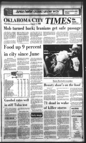 Oklahoma City Times (Oklahoma City, Okla.), Vol. 91, No. 145, Ed. 2 Thursday, August 7, 1980