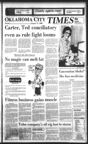 Oklahoma City Times (Oklahoma City, Okla.), Vol. 91, No. 148, Ed. 2 Monday, August 11, 1980