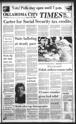 Oklahoma City Times (Oklahoma City, Okla.), Vol. 91, No. 161, Ed. 2 Tuesday, August 26, 1980