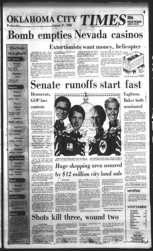 Oklahoma City Times (Oklahoma City, Okla.), Vol. 91, No. 162, Ed. 1 Wednesday, August 27, 1980