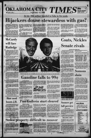 Oklahoma City Times (Oklahoma City, Okla.), Vol. 91, No. 180, Ed. 1 Wednesday, September 17, 1980