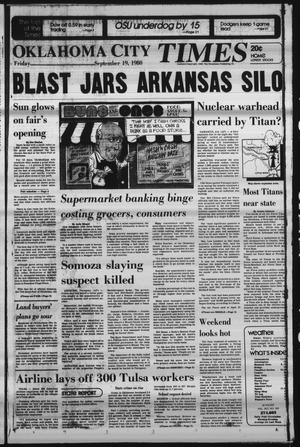 Oklahoma City Times (Oklahoma City, Okla.), Vol. 91, No. 182, Ed. 2 Friday, September 19, 1980