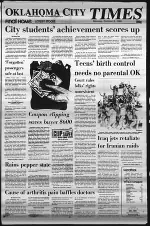 Oklahoma City Times (Oklahoma City, Okla.), Vol. 91, No. 196, Ed. 1 Monday, October 6, 1980