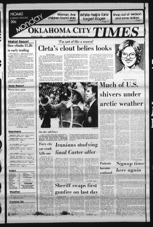 Oklahoma City Times (Oklahoma City, Okla.), Vol. 91, No. 274, Ed. 2 Monday, January 5, 1981