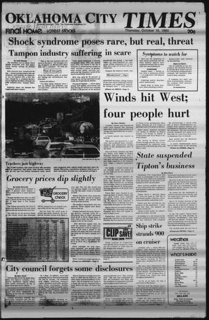 Oklahoma City Times (Oklahoma City, Okla.), Vol. 91, No. 205, Ed. 1 Thursday, October 16, 1980