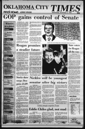 Oklahoma City Times (Oklahoma City, Okla.), Vol. 91, No. 222, Ed. 1 Wednesday, November 5, 1980
