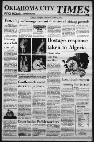 Oklahoma City Times (Oklahoma City, Okla.), Vol. 91, No. 226, Ed. 1 Monday, November 10, 1980