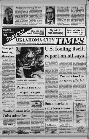 Oklahoma City Times (Oklahoma City, Okla.), Vol. 91, No. 235, Ed. 2 Thursday, November 20, 1980
