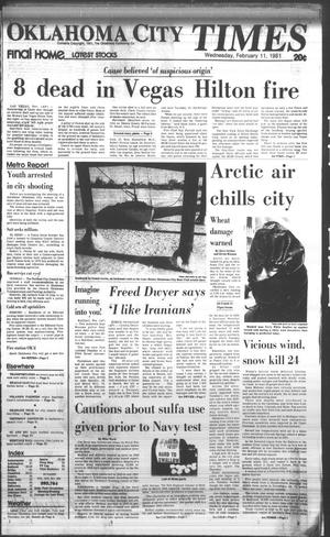 Oklahoma City Times (Oklahoma City, Okla.), Vol. 91, No. 306, Ed. 1 Wednesday, February 11, 1981