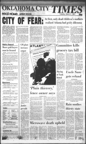 Oklahoma City Times (Oklahoma City, Okla.), Vol. 92, No. 9, Ed. 1 Tuesday, March 3, 1981
