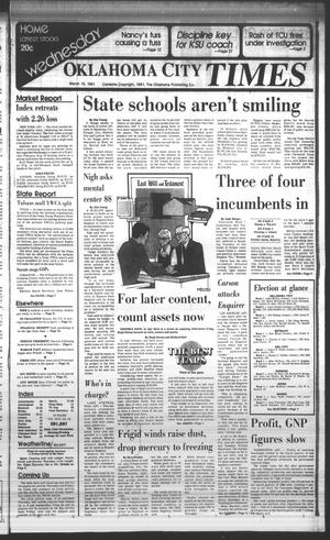 Oklahoma City Times (Oklahoma City, Okla.), Vol. 92, No. 22, Ed. 2 Wednesday, March 18, 1981