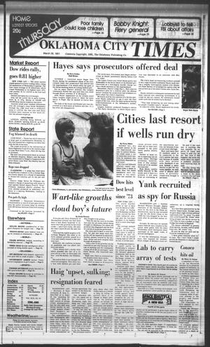 Oklahoma City Times (Oklahoma City, Okla.), Vol. 92, No. 29, Ed. 2 Thursday, March 26, 1981