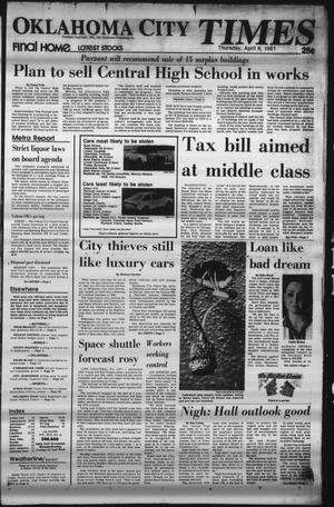 Oklahoma City Times (Oklahoma City, Okla.), Vol. 92, No. 41, Ed. 1 Thursday, April 9, 1981