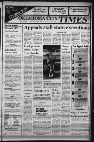Primary view of object titled 'Oklahoma City Times (Oklahoma City, Okla.), Vol. 92, No. 47, Ed. 2 Thursday, April 16, 1981'.