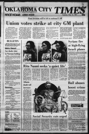 Oklahoma City Times (Oklahoma City, Okla.), Vol. 92, No. 69, Ed. 1 Tuesday, May 12, 1981