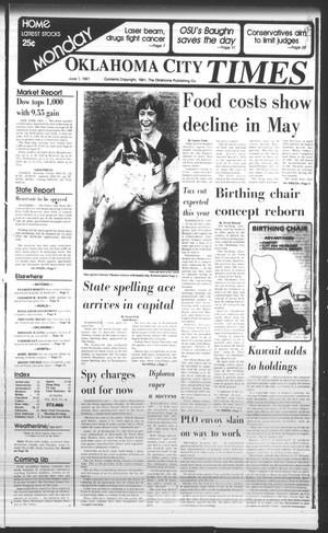 Oklahoma City Times (Oklahoma City, Okla.), Vol. 92, No. 86, Ed. 2 Monday, June 1, 1981