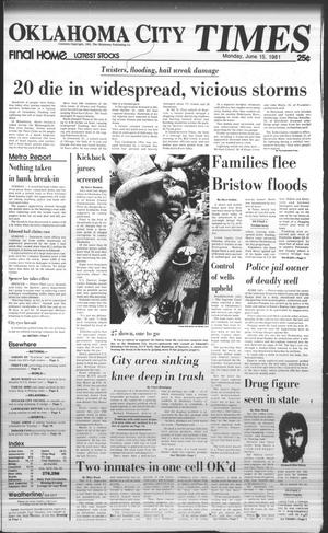 Oklahoma City Times (Oklahoma City, Okla.), Vol. 92, No. 98, Ed. 1 Monday, June 15, 1981