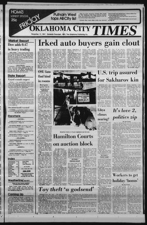 Oklahoma City Times (Oklahoma City, Okla.), Vol. 92, No. 252, Ed. 2 Friday, December 11, 1981