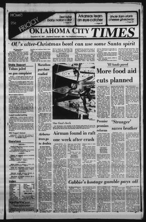 Oklahoma City Times (Oklahoma City, Okla.), Vol. 92, No. 264, Ed. 2 Friday, December 25, 1981