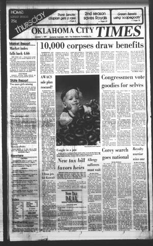 Oklahoma City Times (Oklahoma City, Okla.), Vol. 92, No. 191, Ed. 2 Thursday, October 1, 1981